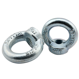 C15 Carbon Steel Forged Galvanized M16 Din 582 Ring Nut Din582 Anchor Lifting Eye Nuts