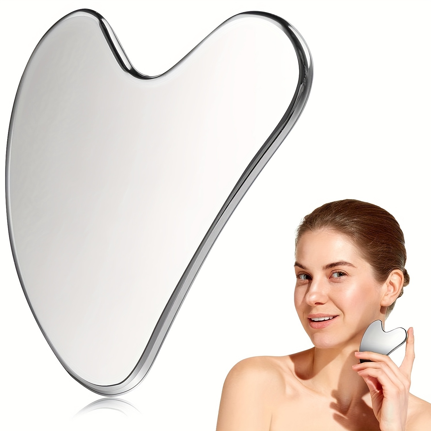 Face Massager Customized Tools Guasha Spa Acupuncture Long Medical Grade Stainless Steel Gua Sha Guasha