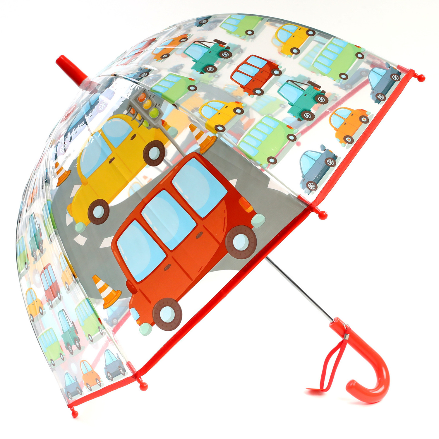 BSBH Totes Kid's Bubble Fold Umbrella Easy Handle Clear Transparent Custom Umbrella Promotional High Quality Kids Umbrella