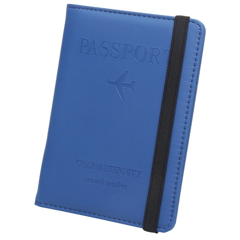 BSBH High Quality Leather Id Card Holders Wallet Pouch Rfid Blocking Leather Business Card Holder Passport Wallet Card Holder