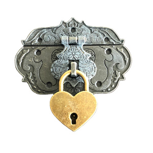 Mini Lock with Key | Small locket for box hasp | Standard, Bear Lock, or Heart Lock