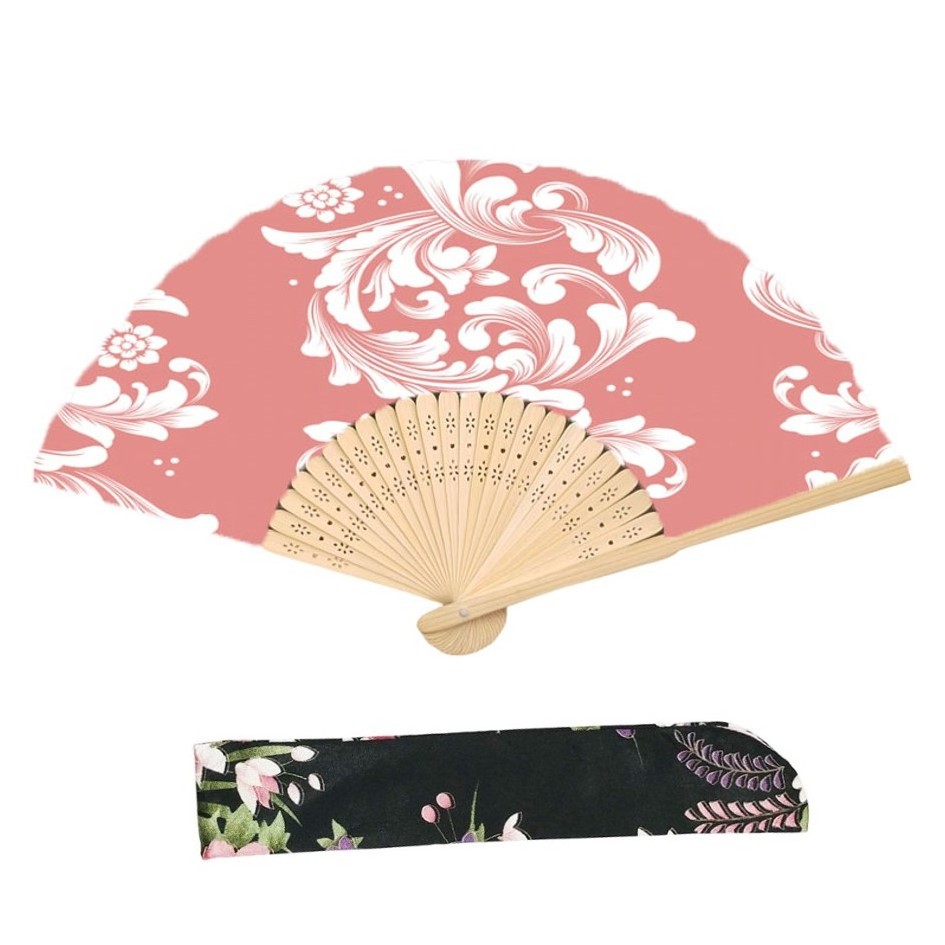 Wholesale Bamboo Fan Customize Small Custom Folding Hand Fan Chinese Japanese Vintage Bamboo Silk Bamboo Fans Handheld