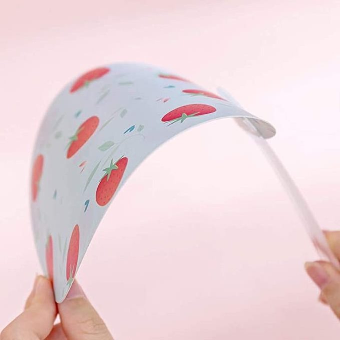 Round Plastic Fan Hand Cute Printing Handheld Plastic PP Hand Fan Pocket Round Hand Fan For Travel House Travel Camping