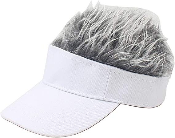 High Quality Golf Baseball Cap Adjustable Breathable Outdoor Sports Fake Flair Hair Sun Visor Hat Men Women Caps