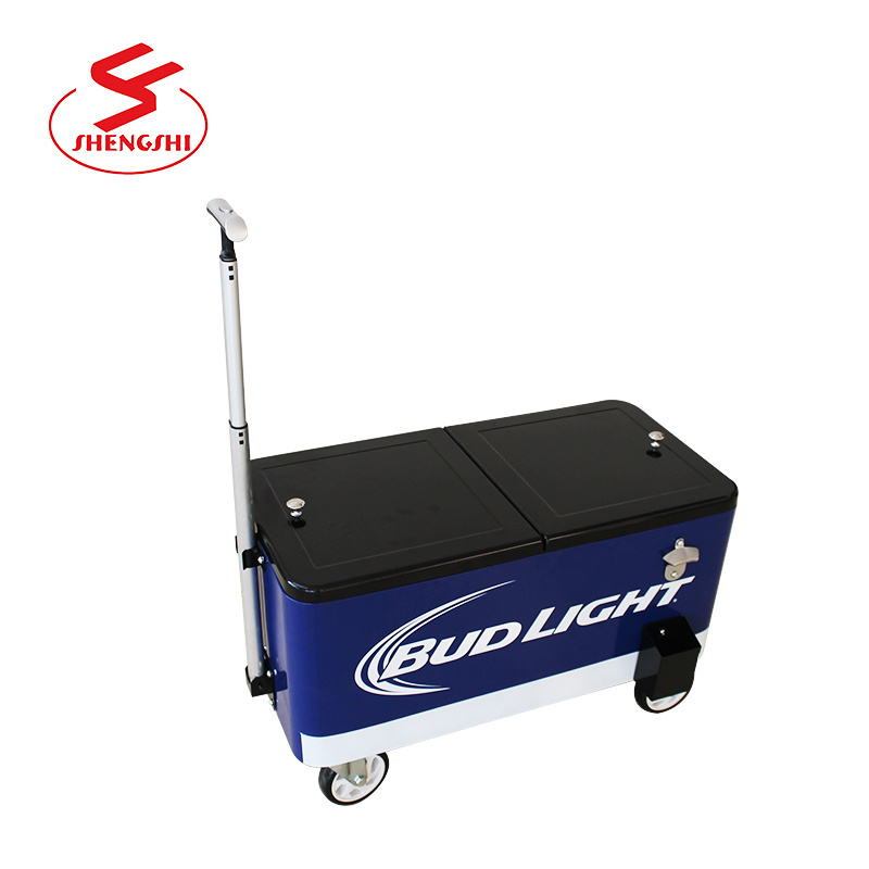 New product ideas 2019 patio large cooler on wheels for BBQ