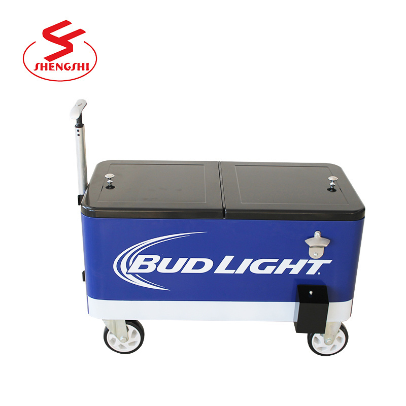 New product ideas 2019 patio large cooler on wheels for BBQ