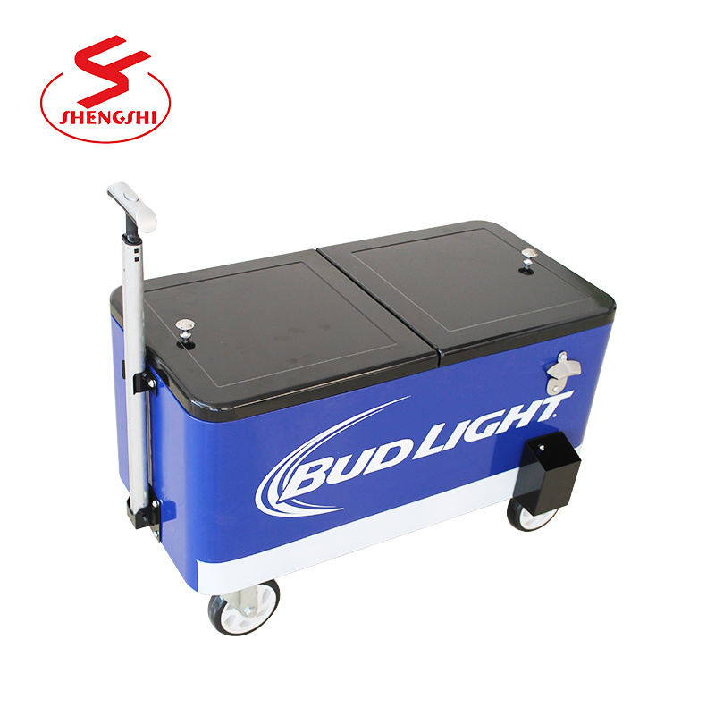 New product ideas 2019 patio large cooler on wheels for BBQ