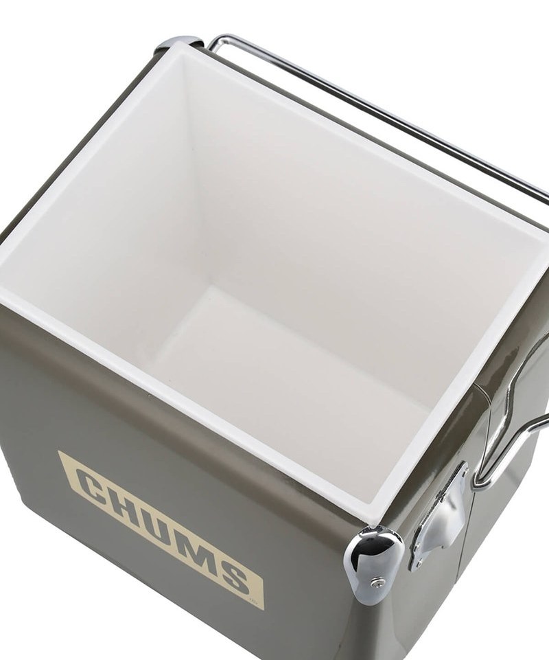 Eco-Friendly cooler box 13L Insulated hard metal beer cooler for camping