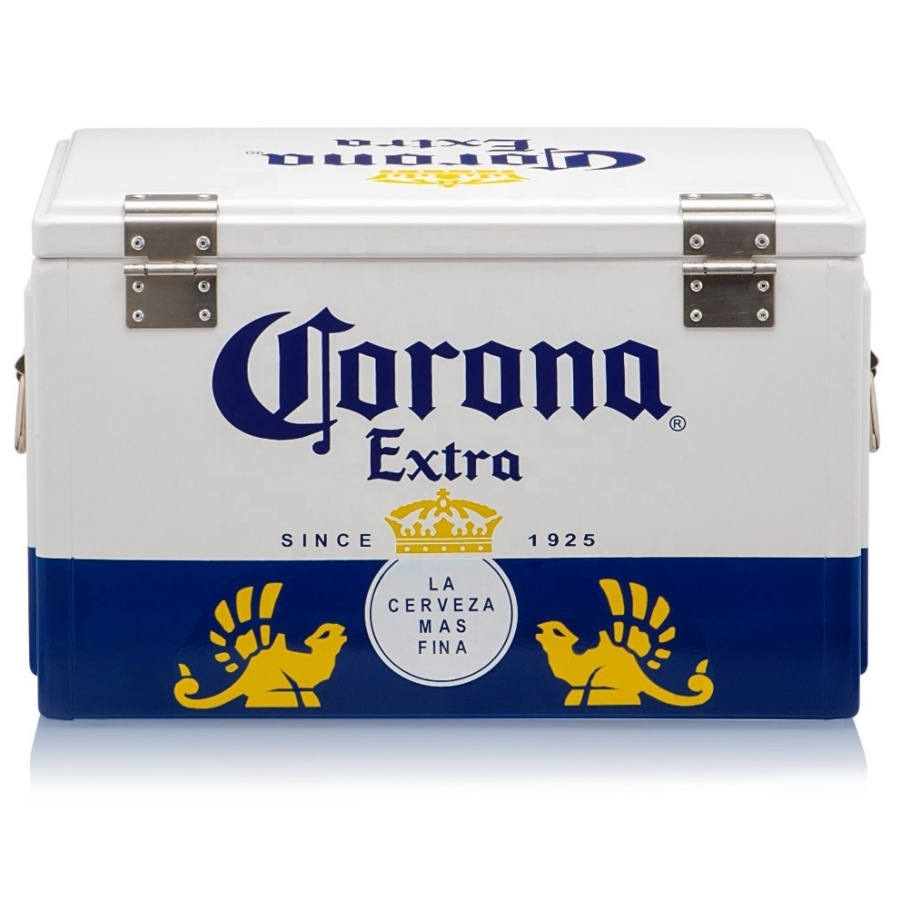 20L Retro Metal corona Outdoor Beer Cooler Box