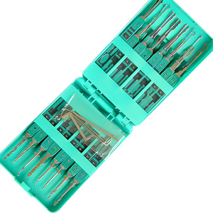 Hot Klom 32 Pcs Lock Pick Set Repair Kit for Door Keys lock picking Locksmith Tools