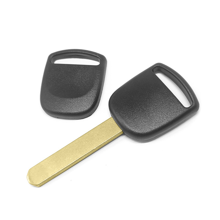 Topbest Transponder Ignition Remote Car Key Shell For H-onda Chip Groove Key Fob Replacement