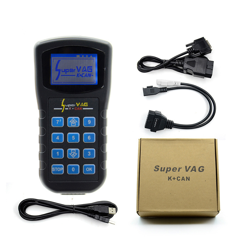 Super VAG K+CAN V4.6 super vag k can v4.6 diagnosis tools Vag key programmer for before 2007 car