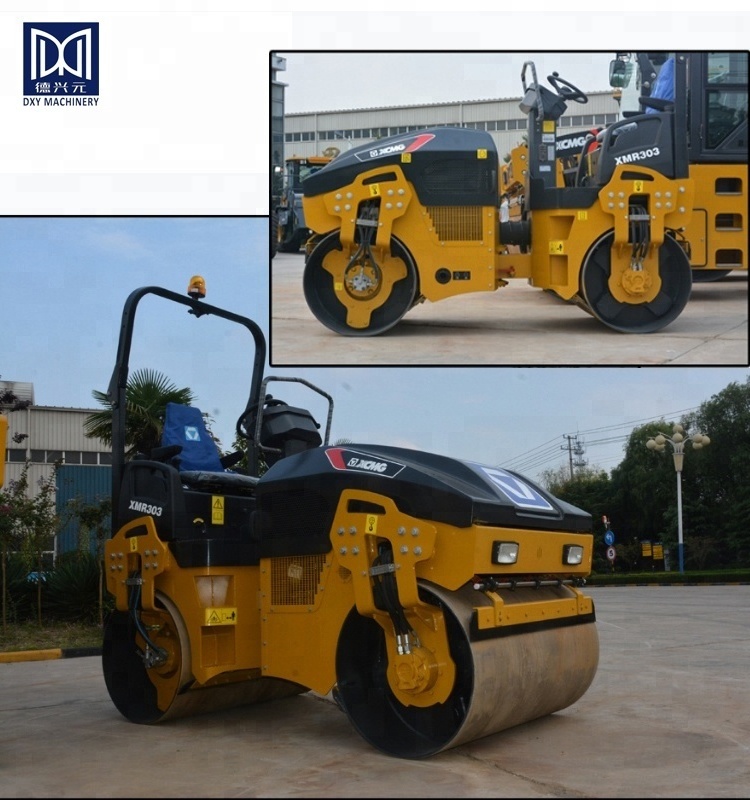 XMR303 mini tandem vibratory road roller