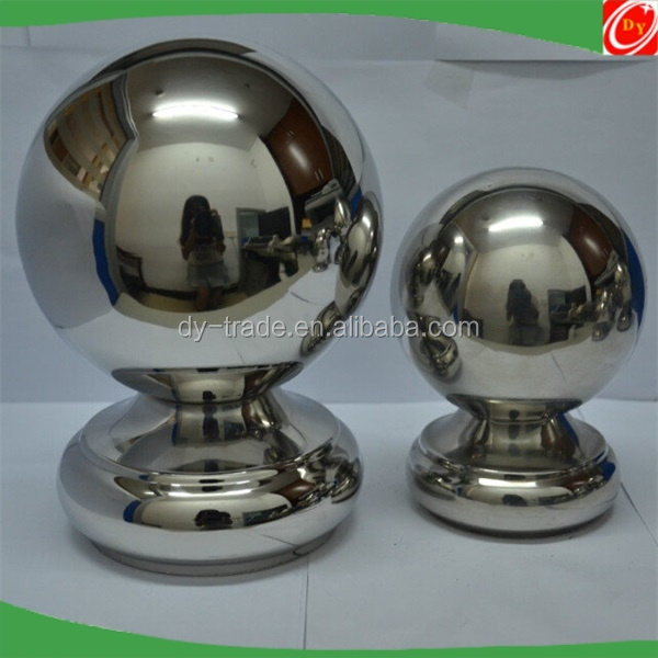 Stainless Steel Post Top Decoration Railing Ball For Handrail Fitting Baluster