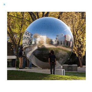 3000mm Large Stainless Steel World Map Globe/Wrought Art Ball