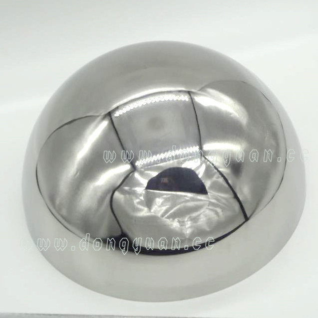 80mm Hollow Stainless Steel Half Sphere Hemisphere