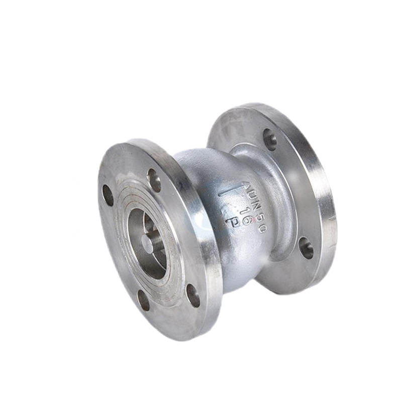 Flange Silent 304/316 Stainless Steel Sanitary One-Way Backflow Customized Check Valve