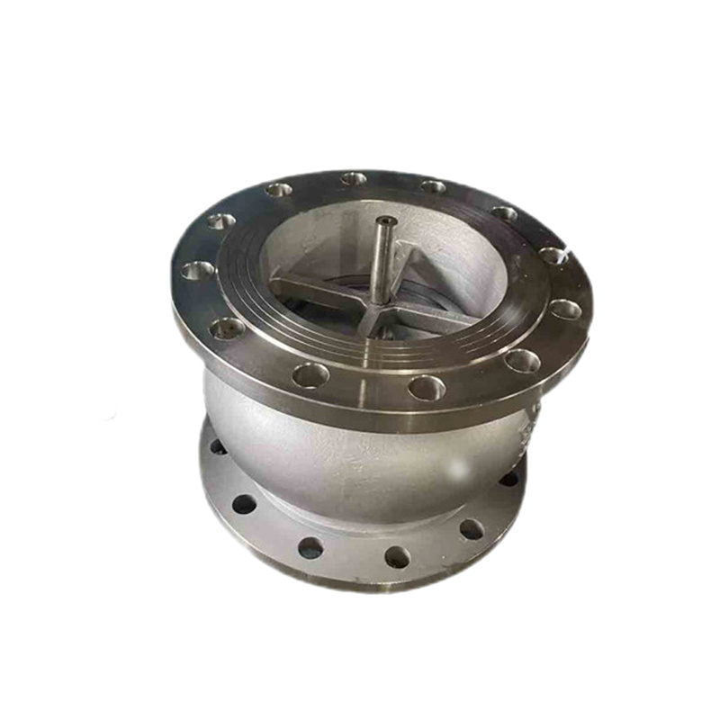 Flange Silent 304/316 Stainless Steel Sanitary One-Way Backflow Customized Check Valve