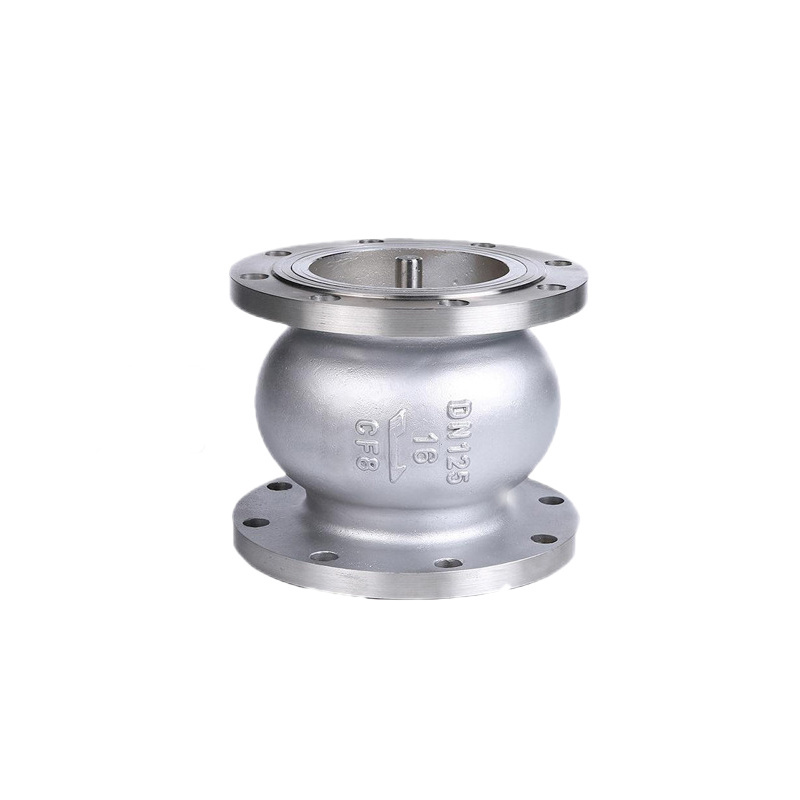 Flange Silent 304/316 Stainless Steel Sanitary One-Way Backflow Customized Check Valve