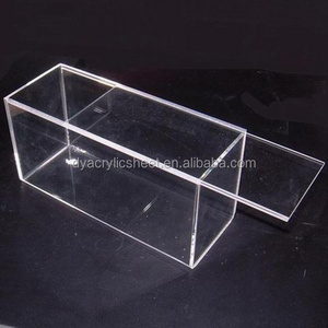 Transparent acrylic box with slidin glass display box acrylic lego display stand acrylic lego display stand