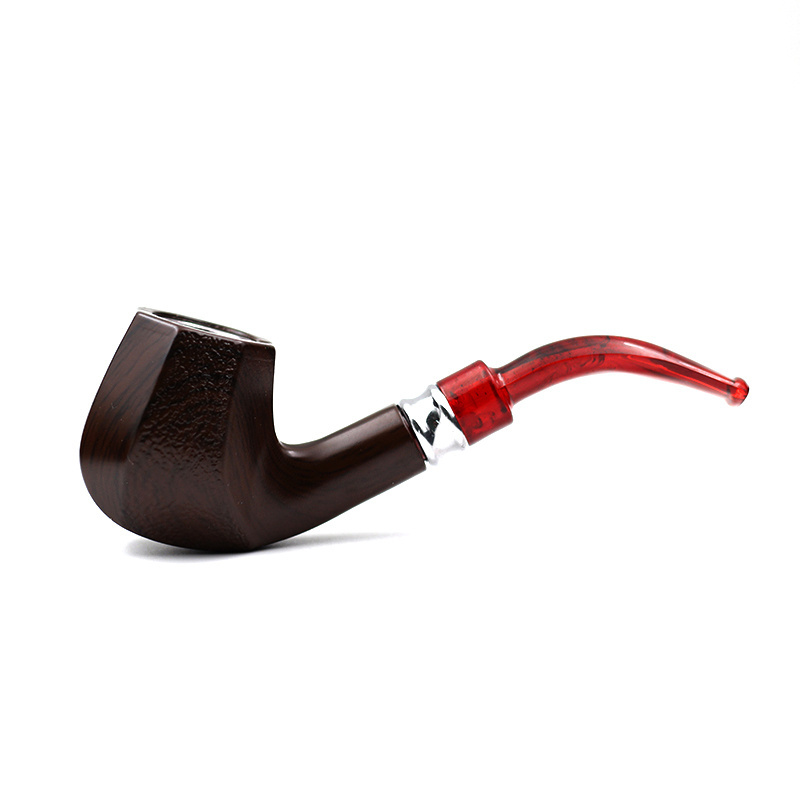 5Designs Bent Type High Quality Resin Bakelite Smoking Pipe and Accessories Smoke Pipes Tobacco Pipes For Men