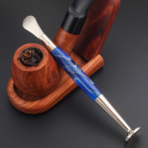 Tobacco Smoking Pipe 3 in 1 Cleaner Tools metal + Acrylic Tobacco Smoking Pipe Reusable Needle Tamper Knife