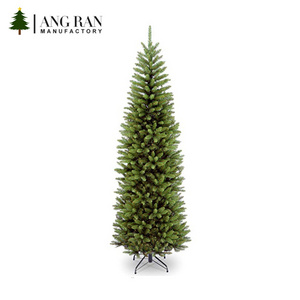 2022 PVC slim Christmas tree artificial arboles de navidad gigantes de green christmas tree