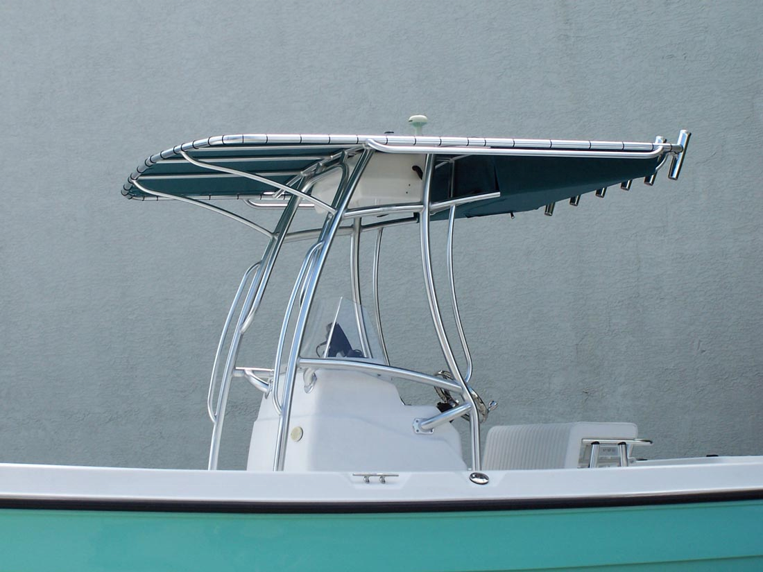 Factory Design Blue 4 Bow Bimini Tops Marine Hardware Aluminum Bimini Tops For Boats