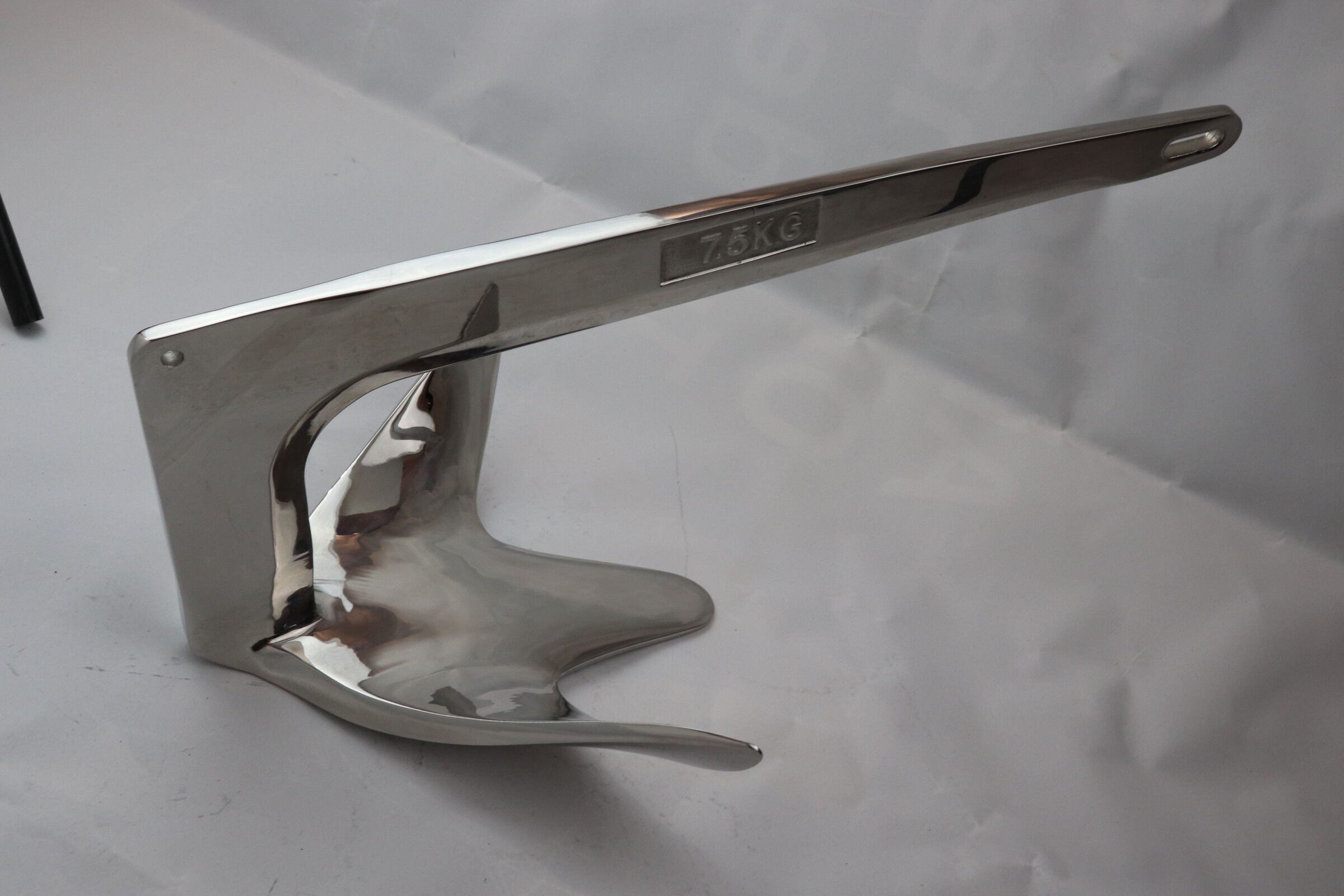 High Quality Marine Hardware 316 Stainless Steel Mirror Polish Bruce Claw Anchor For Boat