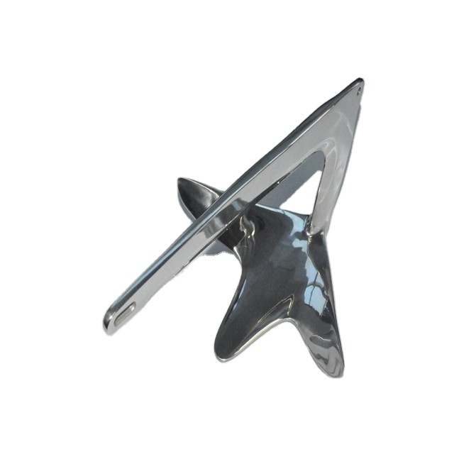 Mirror Polished Boat Marine Hardware Stainless Steel 316 Bruce Anchor