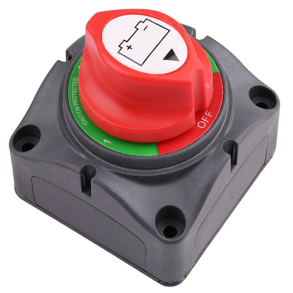 Anshun Marine RV Dual Battery Switch Main Disconnects Selector 300A Cut Off Battery Switch