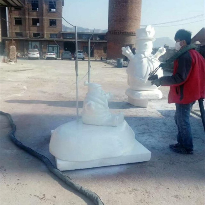 2023 Year Hot Sell Polyurea Customized Color Spray Polyurea for Ice and Snow Amusement Park Sculptures