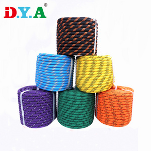 Wholesale Multi Color Nylon Cord  Heavy Duty 10mm Nylon Cord Climbing Rope for Sports Climbing