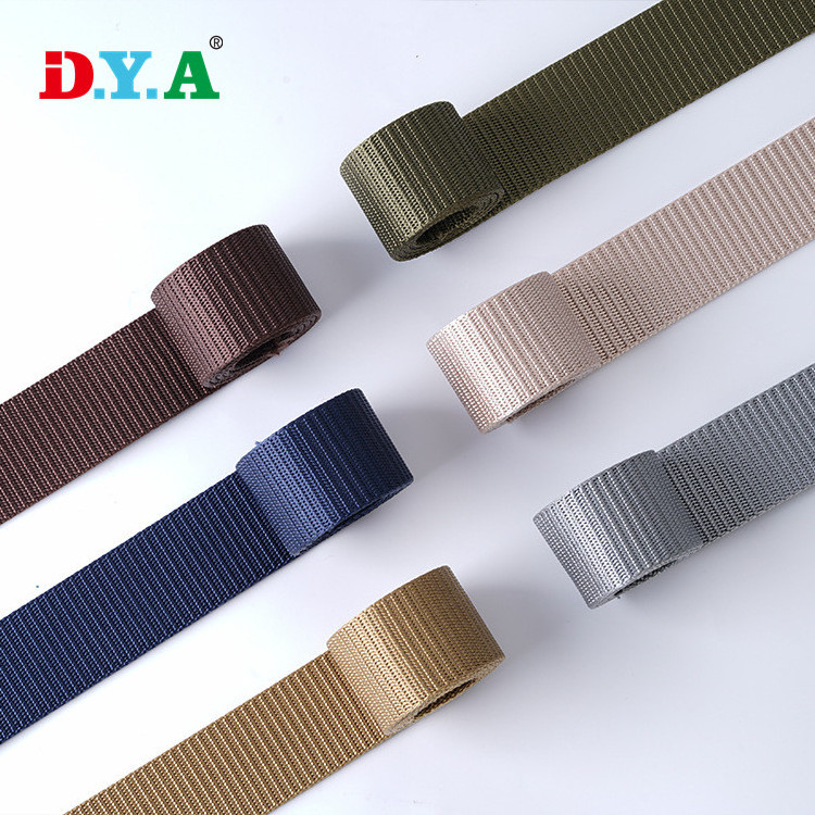 Customized Heavyweight Tank Weave Nylon Webbing Tape 38MM Thick Nylon Polyester Webbing Strap for Bets