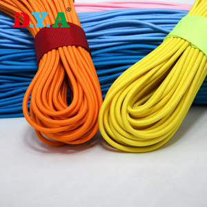 Wholesale high quality custom colorful round 0.8mm 1mm 1.2mm 1.5mm 1.8mm 2mm elastic cord for pant garment