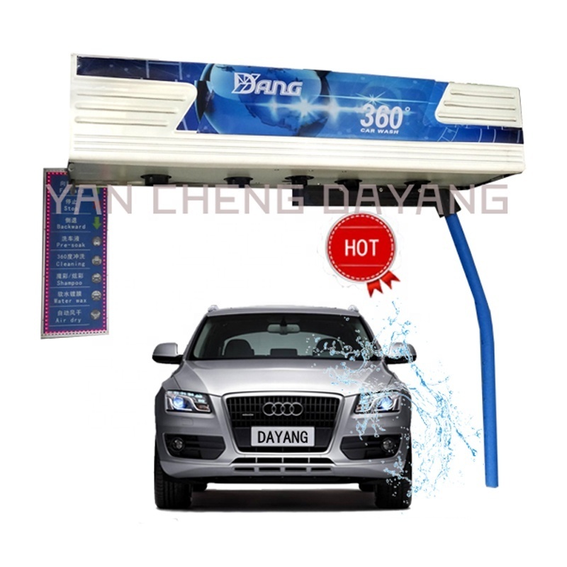 Laser wash 360 touchless car washing system/ wax and shampoo detergent steam car wash equipment