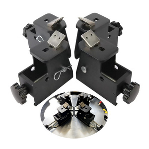 Adjustable clamp fixture for car tire changer spare parts