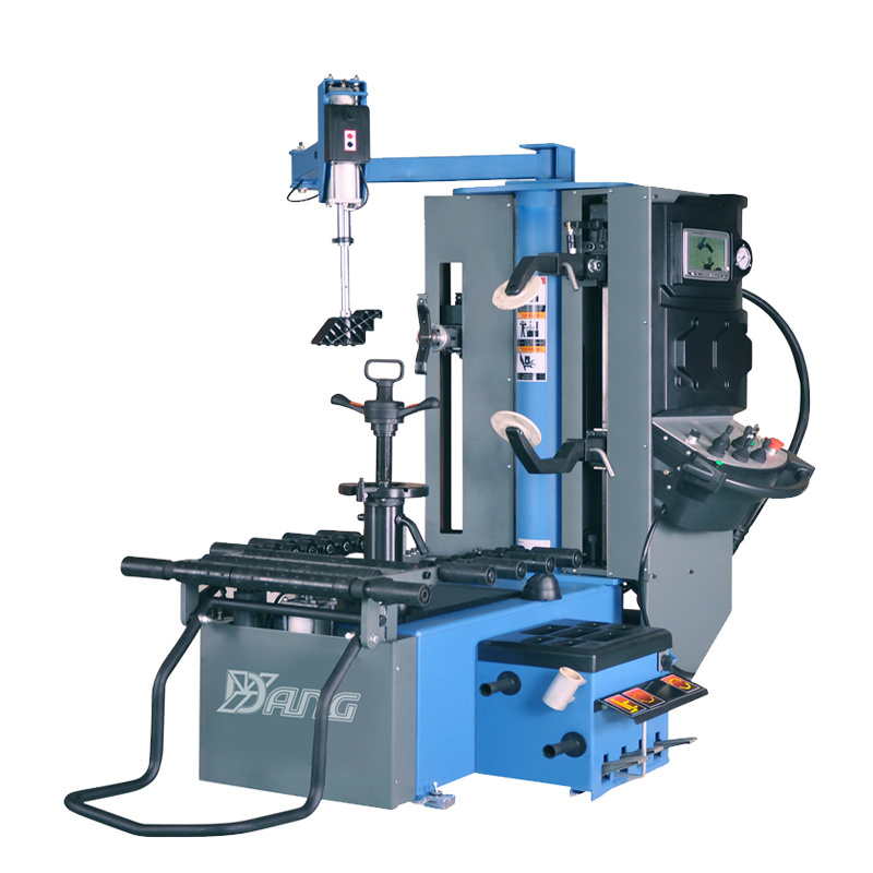 leverless tire mounting equipment touchless tyre changer to save labor and time