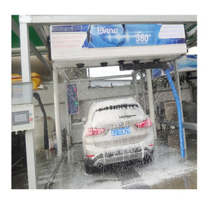 Laser wash 360 touchless car washing system/ wax and shampoo detergent steam car wash equipment