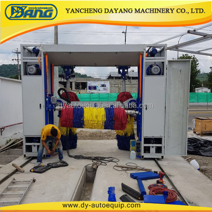 Car wash tunnel full automatic Car wash tunnel system fully automatic automatic-car-wash-plant