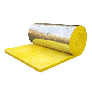 soundproof insulation steel structure roof glass wool yellow fiberglass insulation