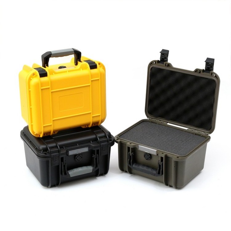 D2816 Hard Shell Square Plastic Equipment Flight Case with Pick N Pluck Foam Sturdy PP Material Tool Protecting Case