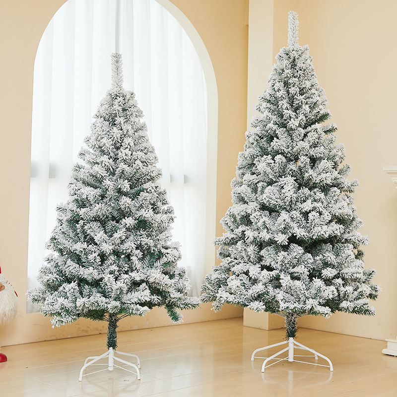 Factory wholesale Christmas tree with snow Xmas tree  For Home Christmas Festival Ornaments