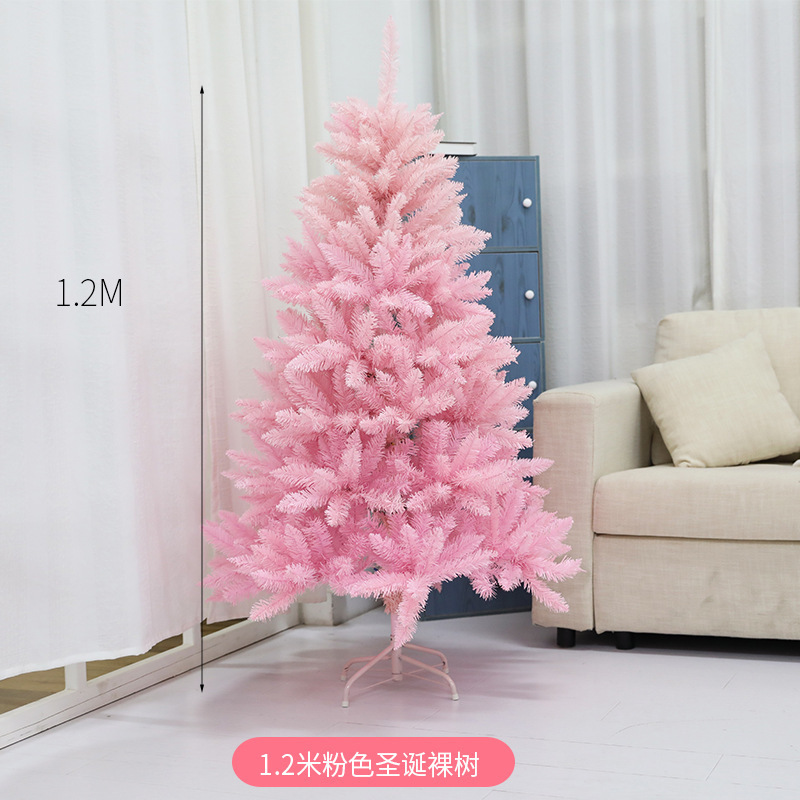 Factory Wholesale 1.5 M Pink Artificial Christmas Tree For Christmas Decorations