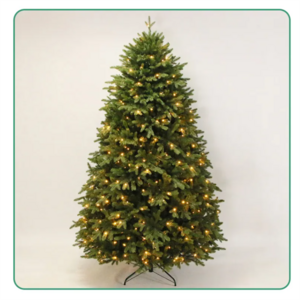 Artificial Xmas Tree 3ft--10ft PE Premium  Fat Shape Christmas Tree With Lights