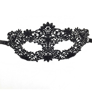 dropshipping Sexy Lace Mask Hollowed out Eye Mask Six cloves Halloween Christmas masquerade Party Supplies