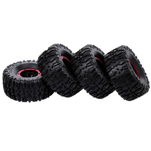 4pcs 135mm 2.2 Inch Rim Rubber Inflatable Tire Wheel for RC Car Traxxas HSP Redcat RC4WD Tamiya Axial SCX10 D90 RC Rock Crawler