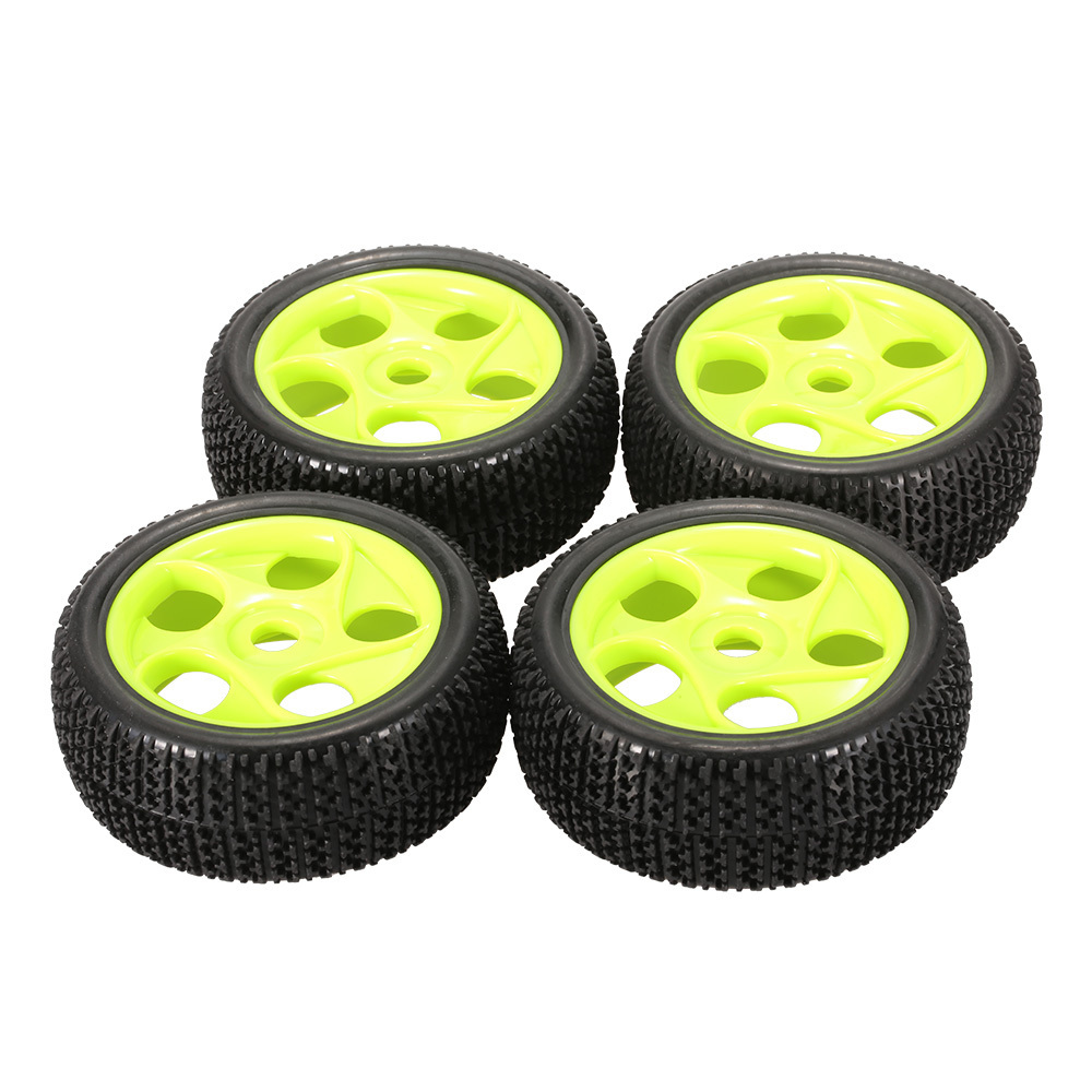 4PCS 112mm*43mm 1/8 Buggy On-road Tyre RC Tires Wheels for Special Tires for Off-road Racing Vehicles HSP HPI Redcat FS RC Car