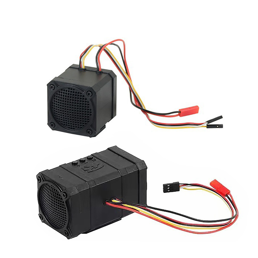 RC Car Engine Sound Simulator CH3 Control Horn Speaker for 1/10 Scale Truck Crawler Motorcycle Boat TRX4 SCX10