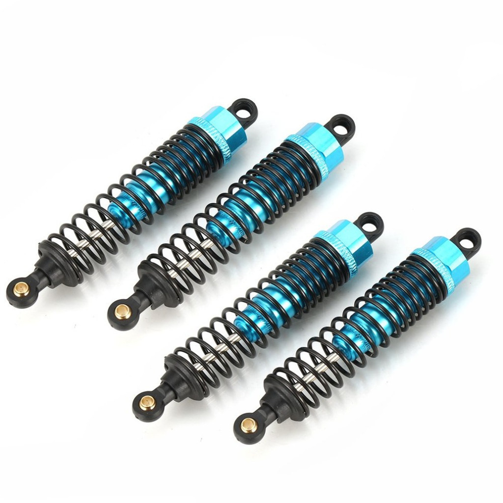 4pcs RC Car Absorber 90mm Metal Shock Absorber Damper for 1:10 Traxxas HSP Redcat RC Buggy Off-road Crawler Car Upgrade